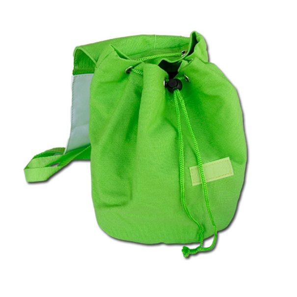 Backpack with a Flap Closed with Velcro for Printing